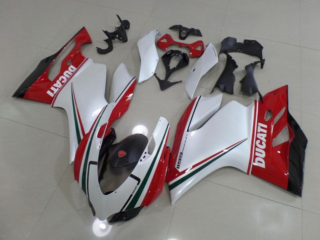 ABS Carenado Ducati 1199 11-14 - Blanco Rojo