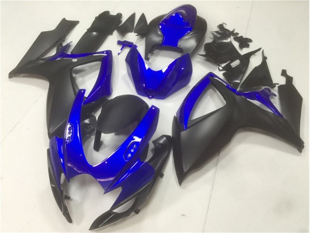 ABS Plástica GSXR 600 / 750 K6 06-07 - Azul Negro