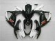 ABS Plástica GSXR 600 / 750 K6 06-07 - Blanco Negro