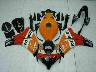 ABS Plástico CBR 1000 RR 08-11 - Naranja Repsol