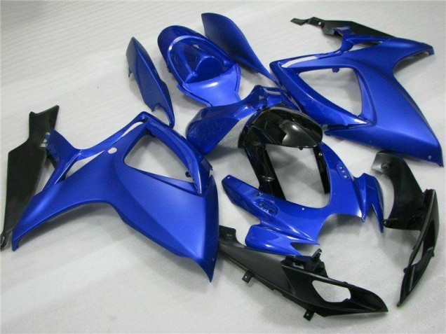 ABS Plásticos GSXR 600 / 750 K6 06-07 - Azul Negro