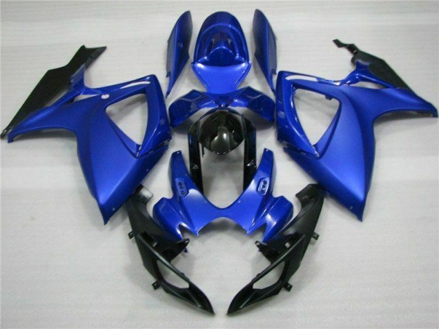 ABS Plásticos GSXR 600 / 750 K6 06-07 - Azul Negro