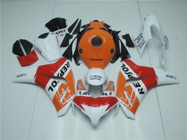 Carenado CBR 1000 RR 08-11 - Naranja Blanco Rojo Repsol