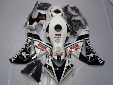 Carenado CBR 1000 RR 08-11 - Negro Blanco Denso Playboy