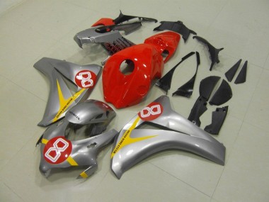 Carenado CBR 1000 RR 08-11 - Plata Rojo 8