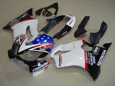 Carenado CBR 600 F4i 04-07 - Blanco Azul DENSO HRC Carrera