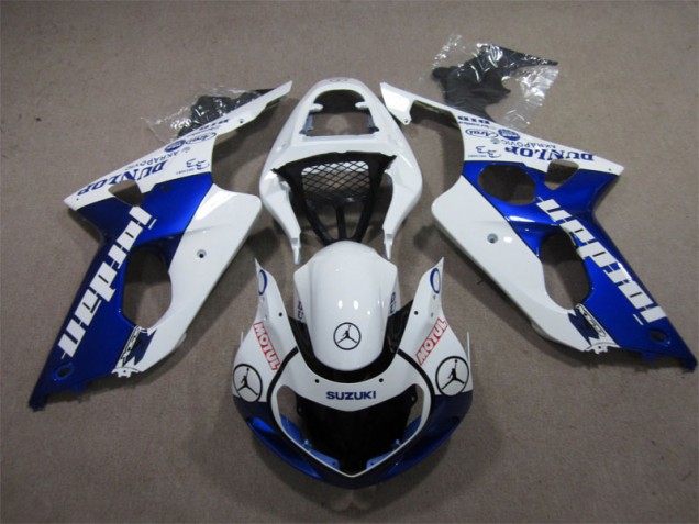 Carenado GSXR 1000 K1 00-02 - Azul Blanco Jordan Motul