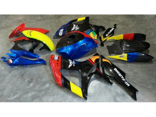 Carenado GSXR 600 / 750 K6 06-07 - Rojo Azul