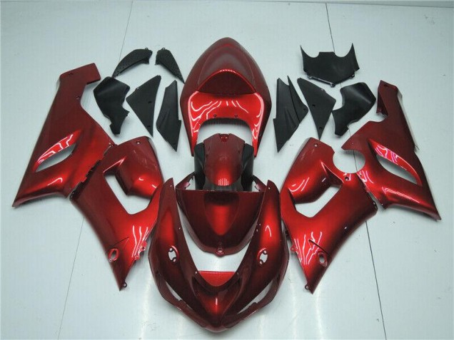 Carenado ZX6R 05-06 - Caramelo Rojo