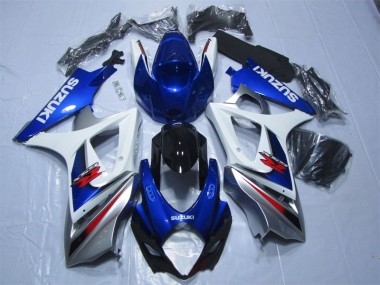 Kit Carenado GSXR 1000 K7 07-08 - Azul Blanco