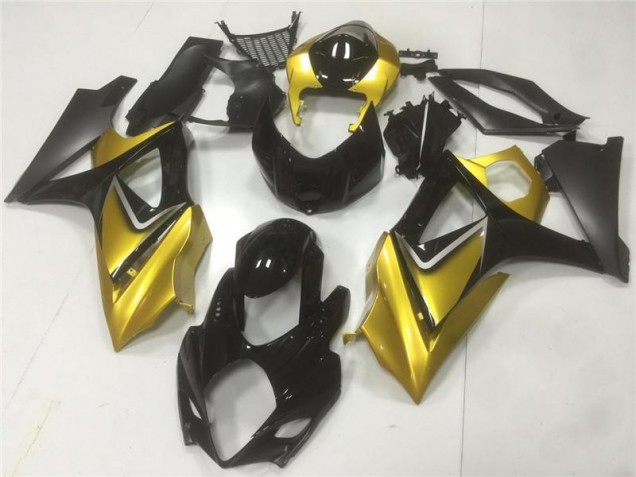 Kit Carenado GSXR 1000 K7 07-08 - Oro Negro