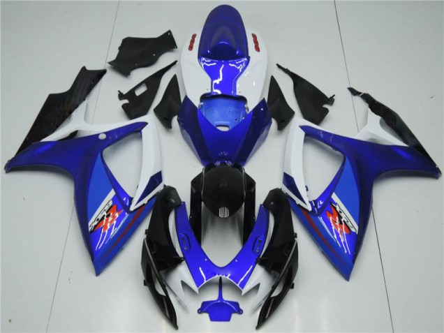 Kit Carenado GSXR 600 / 750 K6 06-07 - Blanco Azul