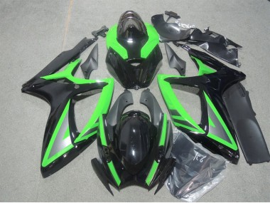 Kits ABS Carenado GSXR 600 K6 06-07 - Negro Verde