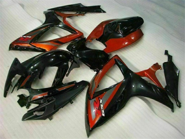 Kits Carenado GSXR 600 / 750 K6 06-07 - Negro Rojo