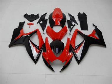 Kits Carenado GSXR 600 / 750 K6 06-07 - Rojo Negro