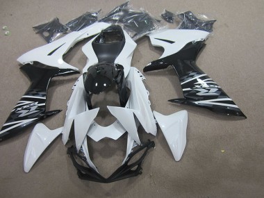 Kits Completo Carenado GSXR 750 K11 11-21 - Blanco Negro