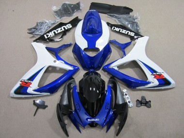 Plástica GSXR 600 K6 06-07 - Azul Blanco